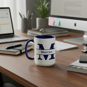 Taza Carta y nombre personalizados