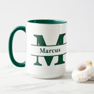 Taza Carta y nombre personalizados
