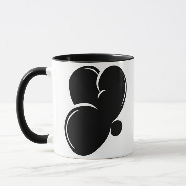 Taza Cartas de graffiti Y Essential (Izquierda)