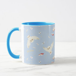 Taza Cartas y Libros de Correo de Hedwig Búho Patrón