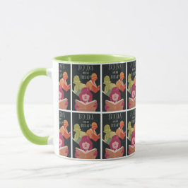 Taza Carteles antiguos libros de mujeres buena lectura