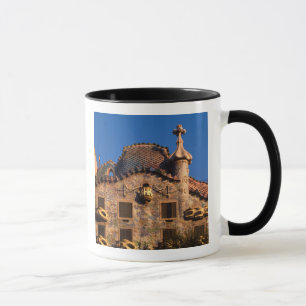 Taza Casa Batiló, Arquitectura de Gaudí, Barcelona,