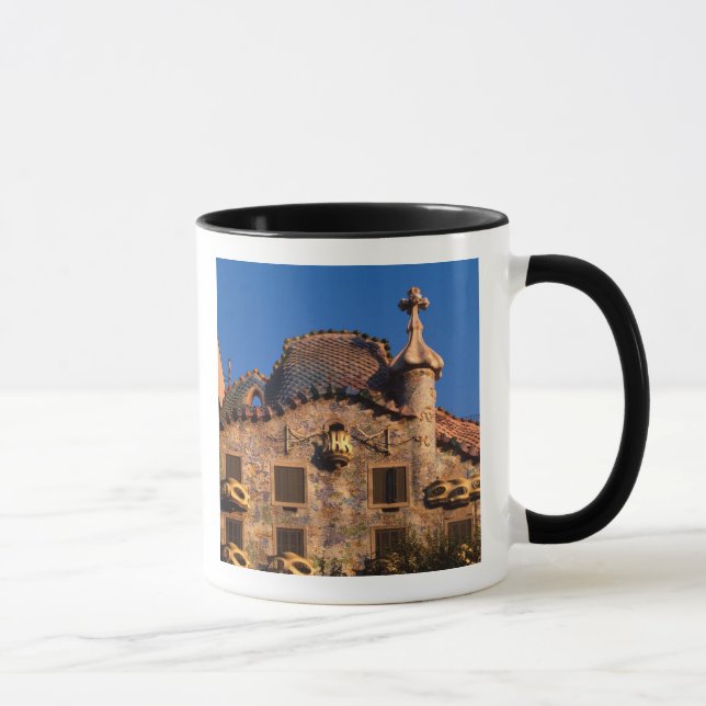 Taza Casa Batiló, Arquitectura de Gaudí, Barcelona, (Derecha)