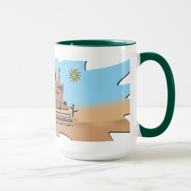 Taza Casa de arcilla (Derecha)
