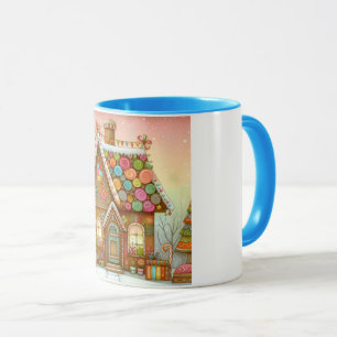 Taza Casa de pan de jengibre, deliciosa