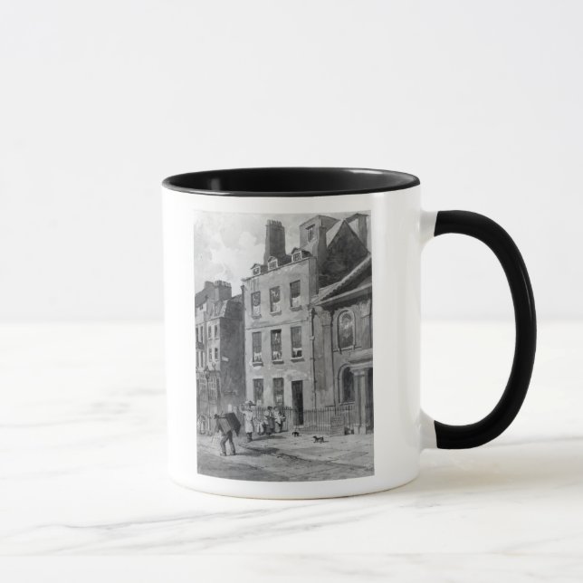 Taza Casa de sir Isaac Newton (Derecha)