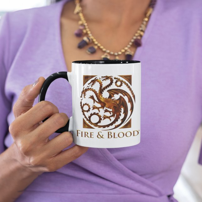 Taza CASA DEL DRAGÓN | House Targaryen Sigil (Subido por el creador)