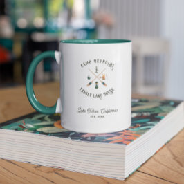 Taza Casa del lago familiar Monograma