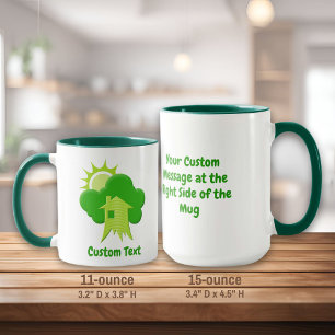 Taza Casa Verde