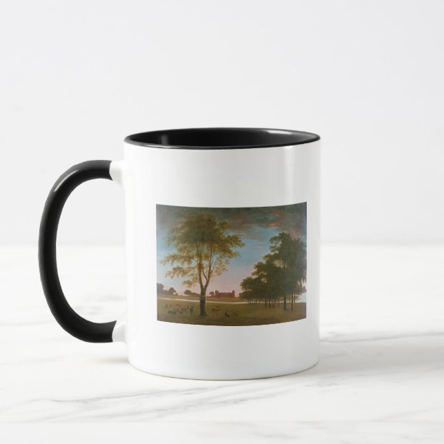 Taza Casa y parque de Osterley en la tarde (Izquierda)
