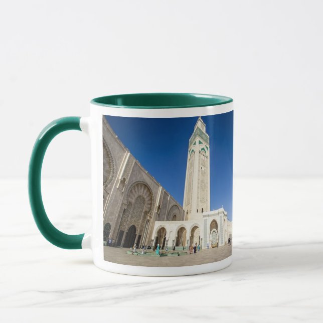 Taza Casablanca Marruecos Panorama Mug (Izquierda)