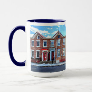 Taza Casas de Fila de Mecicsburg