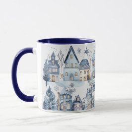 Taza Casas de Navidades de la Tierra de Invierno