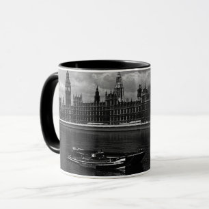 Taza Casas del parlamento de Londres Inglaterra vintage