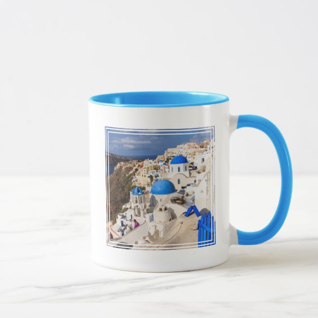 Taza Casas griegas tradicionales (Derecha)