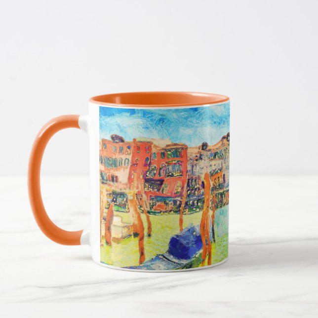 Taza Casas medievales de Vincent Van Gogh (Izquierda)