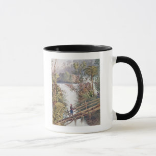 Taza Cascada de Itamaraty en el Serra DA Estrela