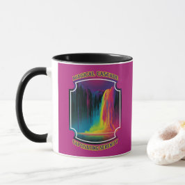 Taza Cascada mágica, cautivadora serenidad