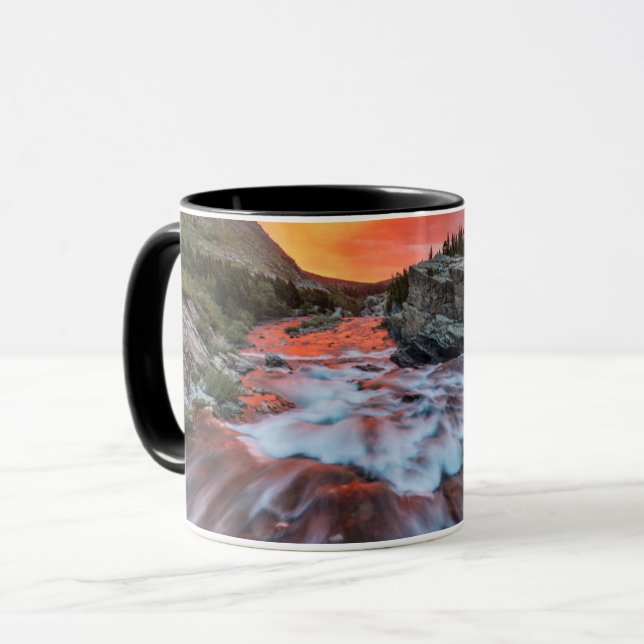 Taza Cascadas Swiftcurrent | Parque Nacional Glaciar Mo (Anverso izquierdo)
