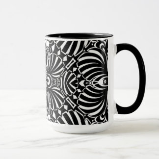 Taza Cáscaras abstractas del mar