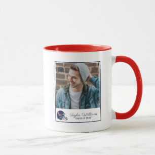 Taza Casco de fútbol Ole Miss   Azul oscuro