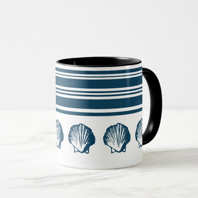 Taza Cascos y rayas (Anverso derecho)