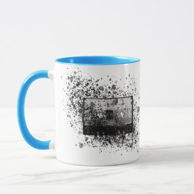 Taza Casete de audio retro (Izquierda)