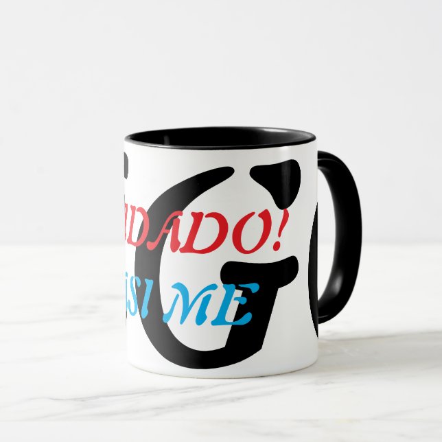 Taza Casi me cago mug (Anverso derecho)