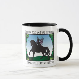 Taza Casi se cayó de mi unicornio