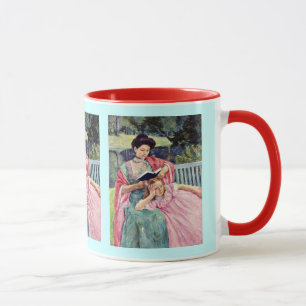 Taza Cassatt: Auguste Leyendo a su hija