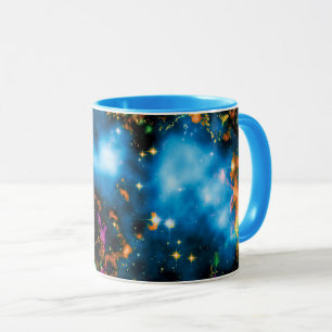Taza Cassiopea A Supernova Colorful Space Photo P