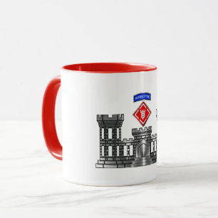 Taza Castillo Chrome aerotransportado por la brigada 20