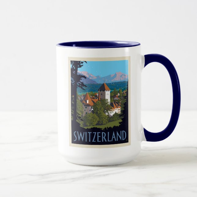 Taza Castillo de Chillon | Suiza (Derecha)