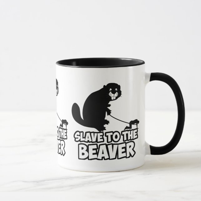 Taza Castor divertido (Derecha)