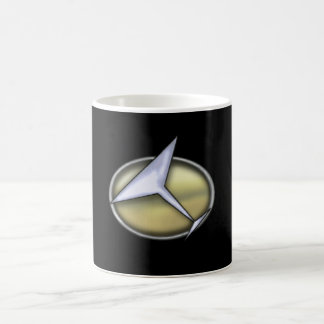 Taza casual del logotipo de la bandera