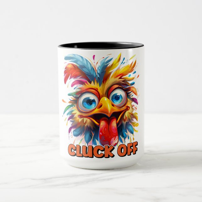 Taza Casualidad divertida/ Pollo (Centro)