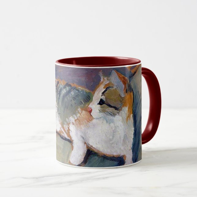 Taza Cat, August Macke Mug (Anverso derecho)