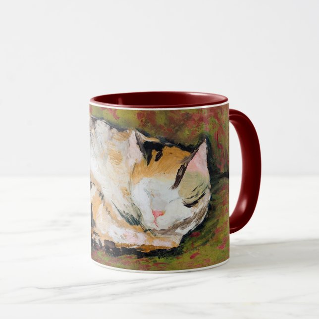 Taza Cat, August Macke Mug (Anverso derecho)