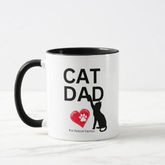Taza Cat Dad Mug