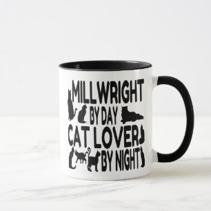 Taza Cat Lover Millwright