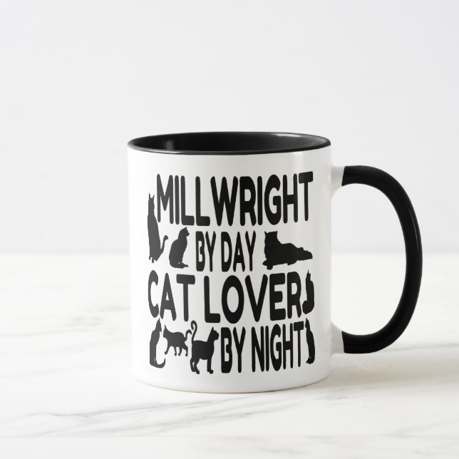 Taza Cat Lover Millwright (Derecha)