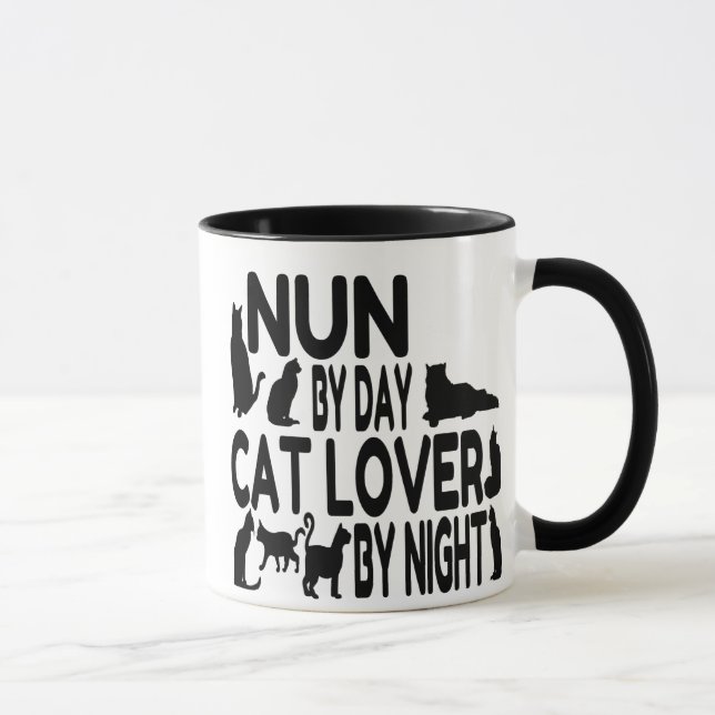 Taza Cat Lover Nun (Derecha)