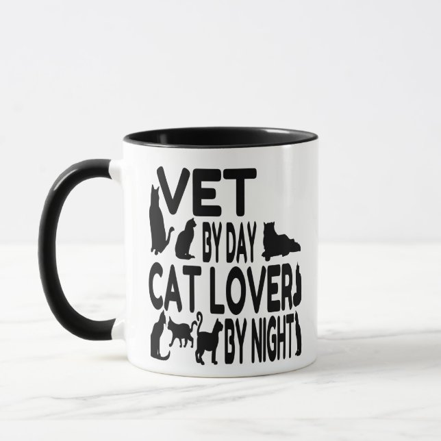 Taza Cat Lover Vet (Izquierda)