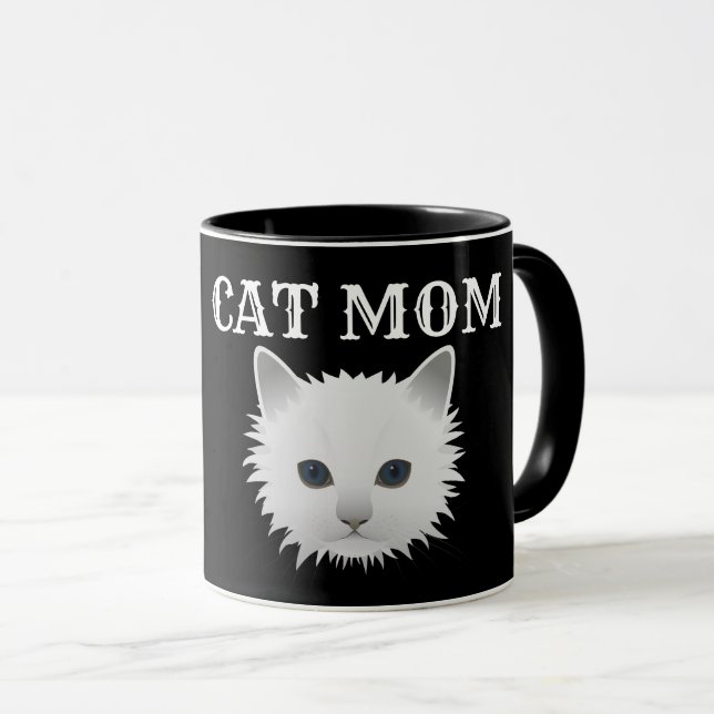 TAZA CAT MOM COFFEE MUGS (Anverso derecho)