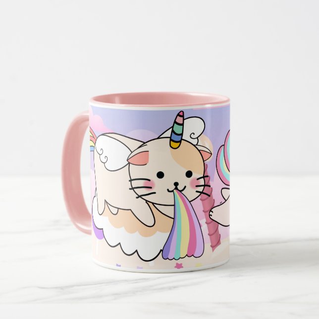 Taza Cat Unicorn Mug (Anverso izquierdo)