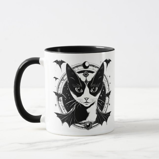 Taza Cat y Bats I (Izquierda)