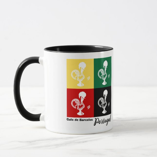 Taza Catálogo portugués de Barcelos colorido (Izquierda)