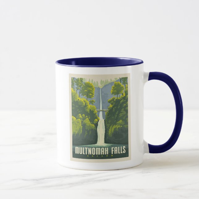 Taza Cataratas Multnomah | Oregon (Derecha)