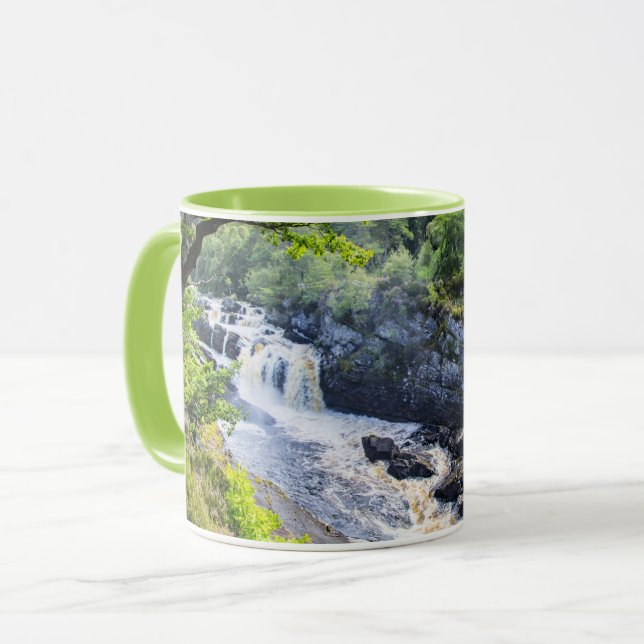 Taza Cataratas Rogie, Escocia (Anverso izquierdo)