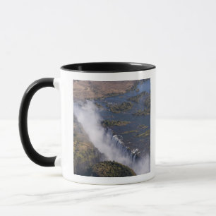 Taza Cataratas Victoria, río Zambesi, Zambia - Zimbabw